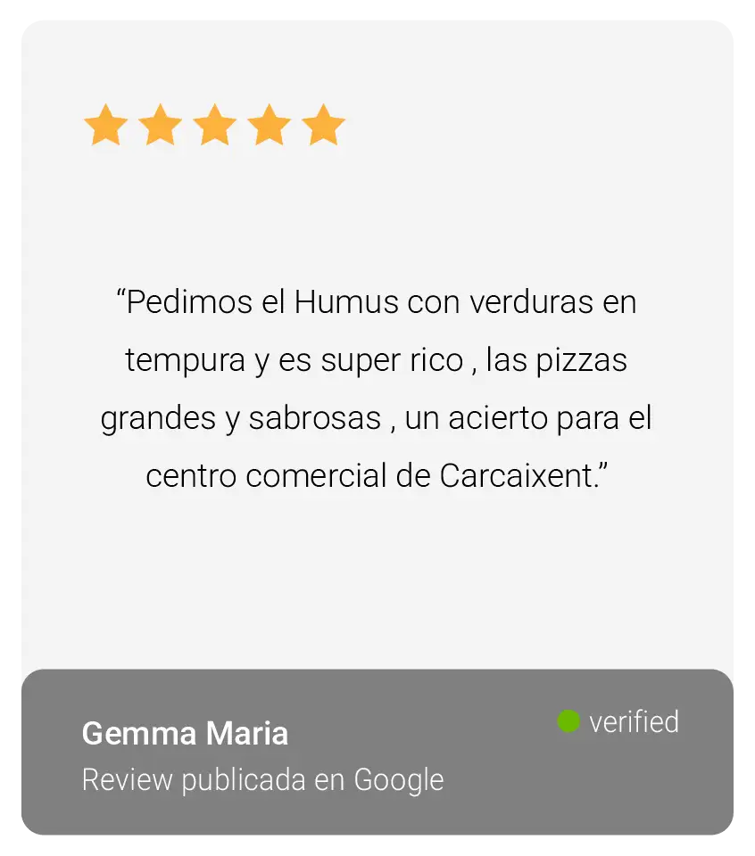 Review Gemma Maria para el restaurante Lavin Foodie